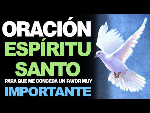 Oración al espíritu santo para pedir un favor