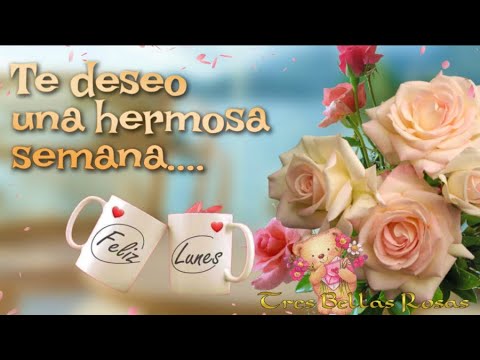 Feliz inicio de semana buenos días lunes cafe