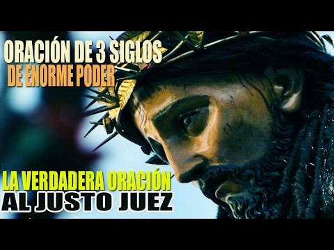 Oración al justo y divino juez